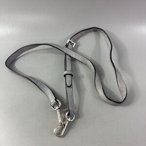 Michael Kors Light Blue Leather Adjustable Strap